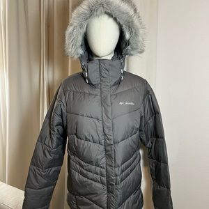 NWT Columbia Puffer Jacket w/ Removable Faux Fur Hood